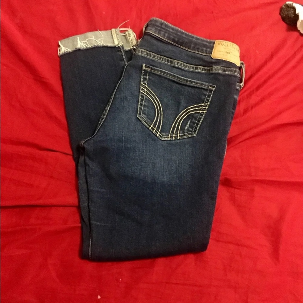 Hollister cropped jeans